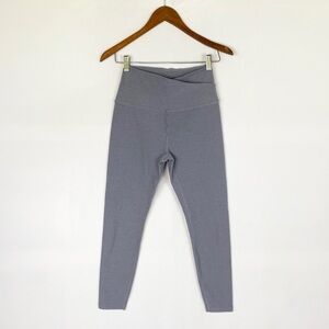 Beyond Yoga Spacedye At Your Leisure High Waisted Midi Legging Purple Sz Medium